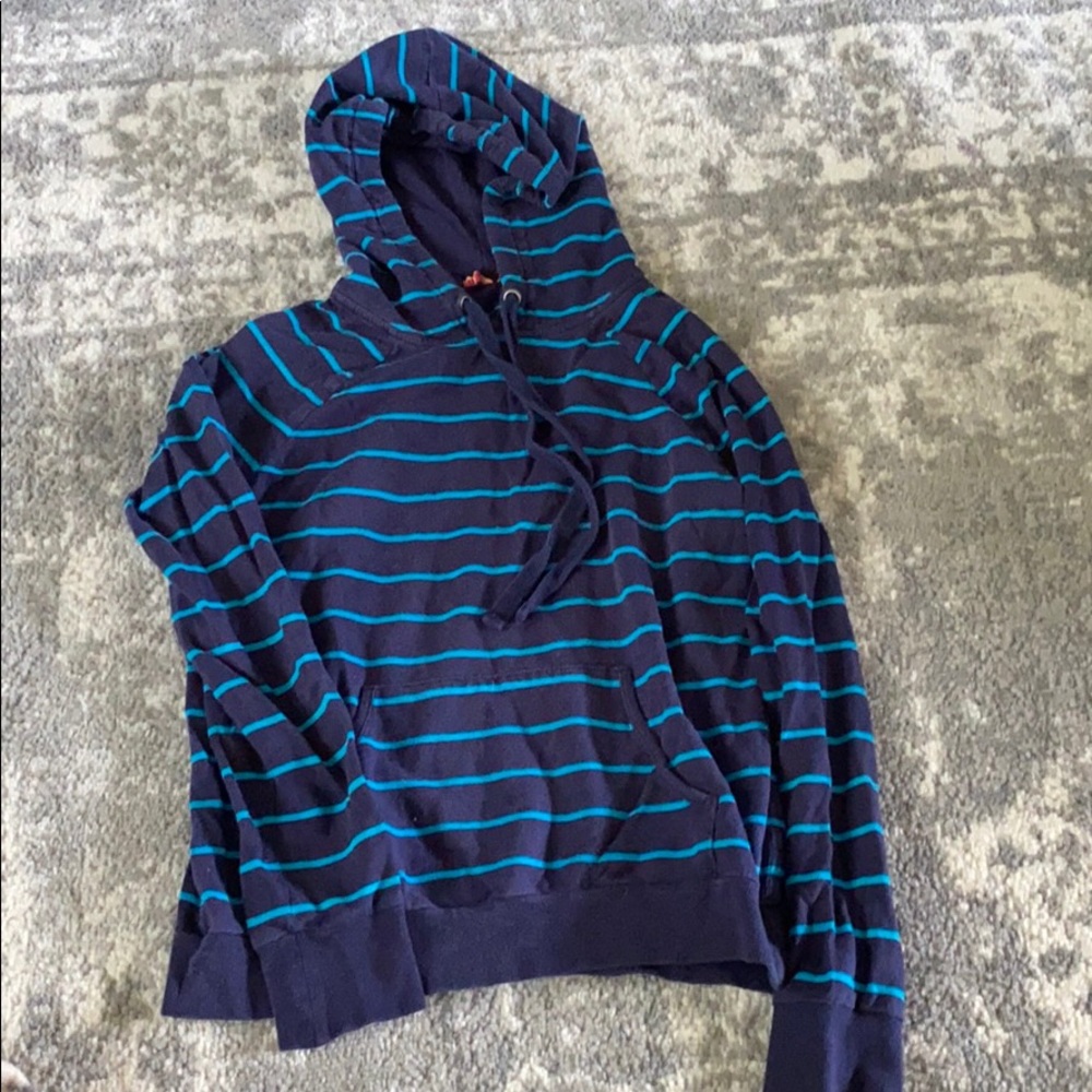 Striped hoodie